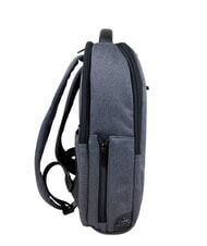 PIQUADRO BRIEF 2 Laptop-Rucksack und iPad-Halter aus recyceltem Stoff Grau - PC-Rucks&auml;cke - 3