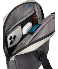 PIQUADRO BRIEF 2 iPad-Tasche aus recyceltem Stoff Grau - Umh&auml;ngetaschen Herren - 6