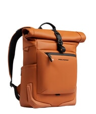 PIQUADRO CORNER SPECIALE GOMMATO Rolltop-Rucksack f&uuml;r 15,6-Zoll-Laptop LEDER - PC-Rucks&auml;cke - 2