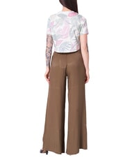 GUESS SCRIPT CROP Baumwoll-T-Shirt Schoko-Dschungel-Print - T-Shirts und Tops f&uuml;r Damen - 2