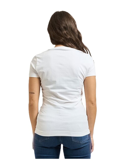 FEATHER TRIANGLE Baumwoll-T-Shirt purwei&szlig; - T-Shirts und Tops f&uuml;r Damen