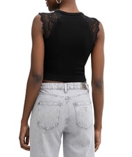 GUESS MILLIE Spitze jetbla - T-Shirts und Tops f&uuml;r Damen - 2