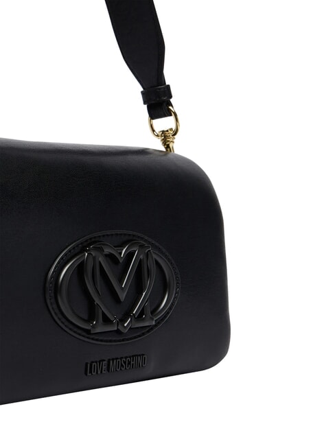 PILLOW Schultertasche mit Schultergurt Schwarz - Damentaschen