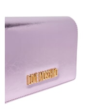 LOVE MOSCHINO SMART DAILY Clutch mit Kette rosa - Damentaschen - 5