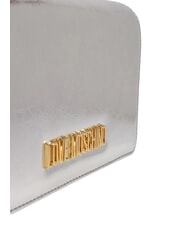 LOVE MOSCHINO SMART DAILY Clutch mit Kette Silber- - Damentaschen - 5