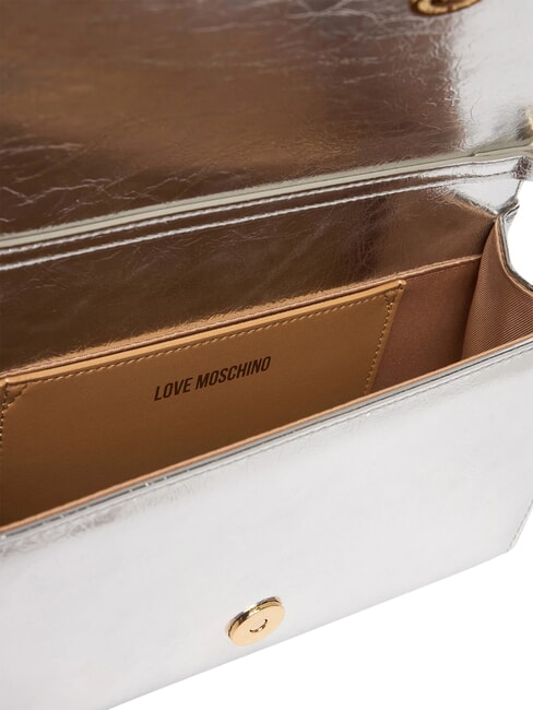 SMART DAILY Clutch mit Kette Silber- - Damentaschen