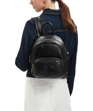 LOVE MOSCHINO PILLOW Rucksack mit Vordertasche Schwarz - Damentaschen - 2