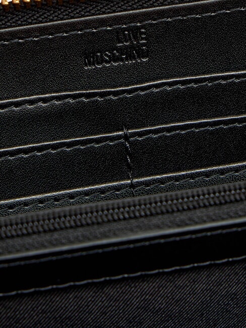 BOLD LOVE Zip-Geldb&ouml;rse Schwarz - Brieftaschen Damen