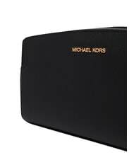 MICHAEL KORS BECCA Mini-Schultertasche aus Leder Schwarz - Damentaschen - 6