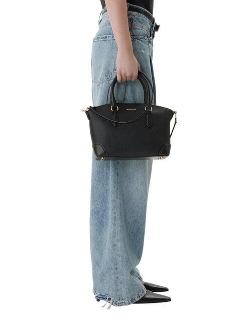 MURPHY Handtasche mit Schulterriemen aus Leder Schwarz - Damentaschen