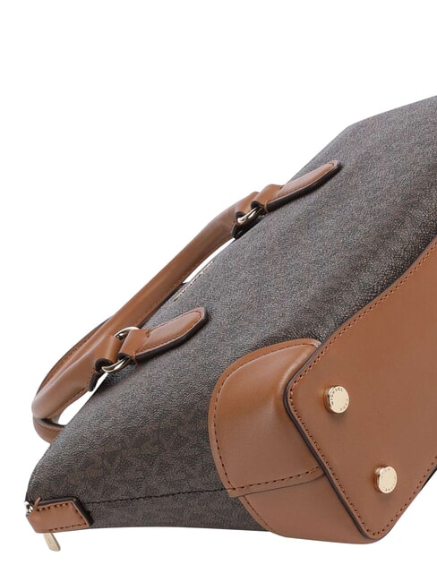 MURPHY Handtasche mit Schulterriemen aus Leder Brn/Eichel - Damentaschen