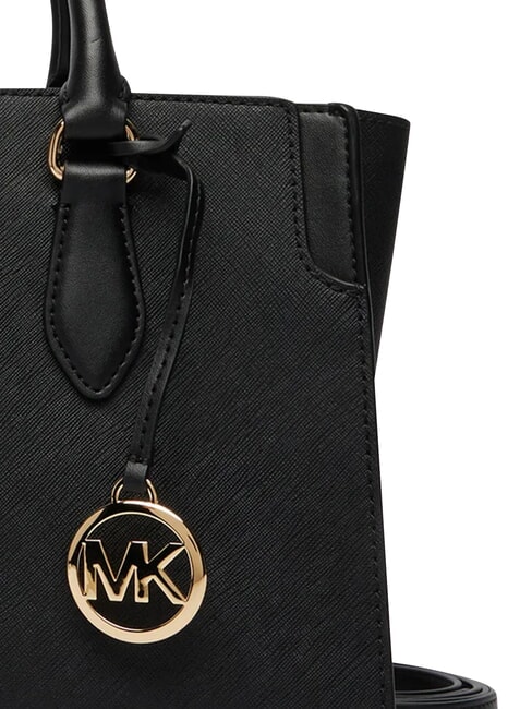 BECCA Handtasche mit Schulterriemen aus Leder Schwarz - Damentaschen