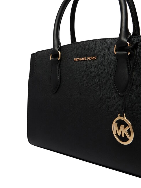 BECCA Handtasche mit Schulterriemen aus Leder Schwarz - Damentaschen