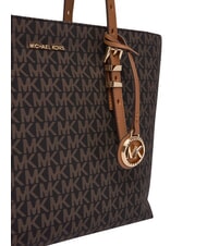 MICHAEL KORS QUINN Schultertasche aus Leder Brn/Eichel - Damentaschen - 7