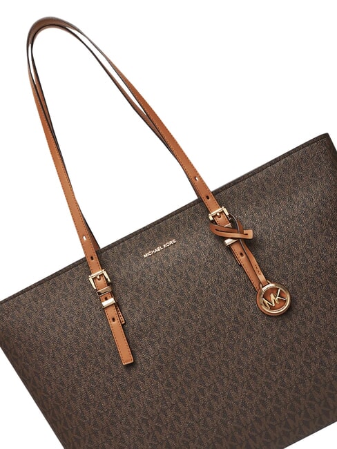 QUINN Leder-Schultertasche Brn/Eichel - Damentaschen