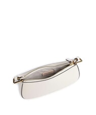 COCCINELLE MERVEILLE Schultertasche aus strukturiertem Leder Perle - Damentaschen - 4