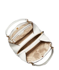 MICHAEL KORS BELT Schultertasche, Leder Wei&szlig; - Damentaschen - 4