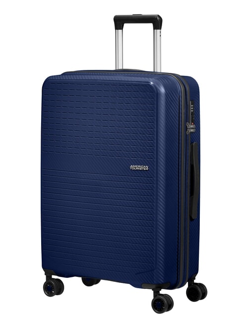 SUMMER HIT Mittlerer Trolley NAVY BLAU - Harte Trolleys