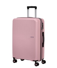 AMERICAN TOURISTER SUMMER HIT Kabinen- + Mittel- + Gro&szlig;-Trolley-Set Bl&uuml;tenrosa - Trolleyset - 4