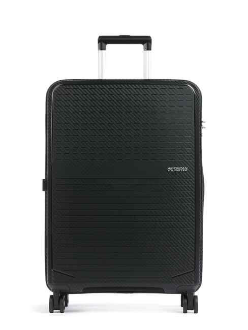 SUMMER HIT Kabinen- + Mittel- + Gro&szlig;-Trolley-Set SCHWARZ - Trolleyset