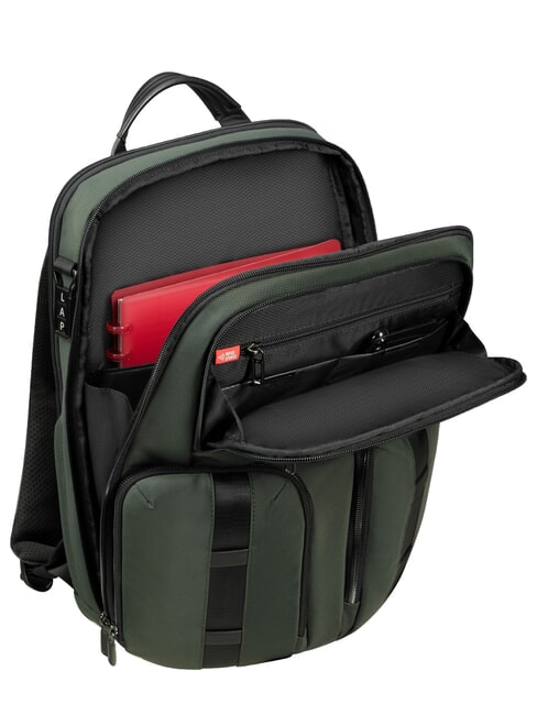 URBAN-EYE 15,6"-Laptop-Rucksack gr&uuml;n - PC-Rucks&auml;cke