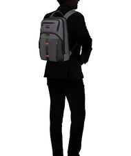 SAMSONITE URBAN-EYE 14,1"-Laptop-Rucksack Grau/Cognac - PC-Rucks&auml;cke - 6