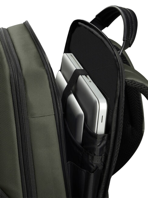 URBAN-EYE 14,1"-Laptop-Rucksack gr&uuml;n - PC-Rucks&auml;cke