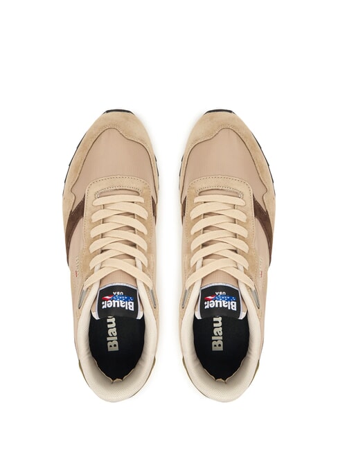 RYDER Turnschuhe beige/braun - Herrenschuhe
