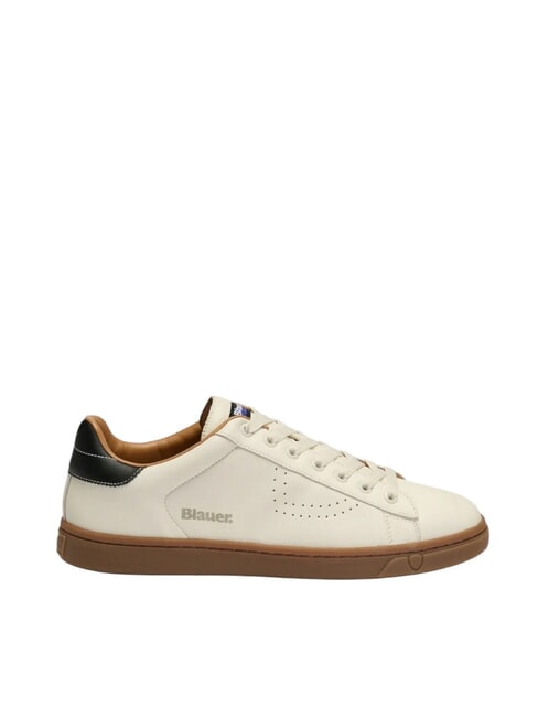 LOWELL Turnschuhe cremefarben/schwarz - Herrenschuhe
