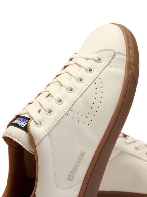 LOWELL Turnschuhe cremefarben/schwarz - Herrenschuhe