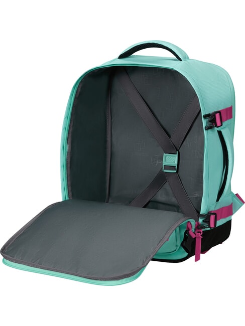 TAKE2CABIN S/M Underseater-Rucksack ok Vueling Gelee-Minze/Elektrisches Fuchsia - Rucks&auml;cke f&uuml;r Schule &amp; Freizeit