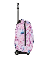 INVICTA FANTASY GRS 2-r&auml;driger Trolley-Rucksack, fest Marmorblume - Rucks&auml;cke mit Trolleyfunktion - 2