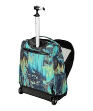 INVICTA FANTASY GRS 2-r&auml;driger Trolley-Rucksack, fest digitales Blau - Rucks&auml;cke mit Trolleyfunktion - 6