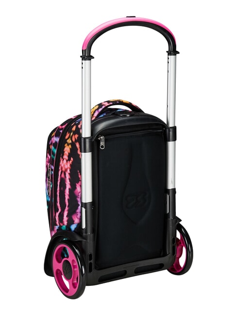 MULTI-SHADE GIRL Abnehmbarer 2-Rad-Trolley-Rucksack Schwarz - Rucks&auml;cke mit Trolleyfunktion
