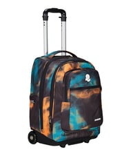 INVICTA BUMP FANTASY 2-Rad-Trolley-Rucksack rauchiges Orange - Rucks&auml;cke mit Trolleyfunktion - 4