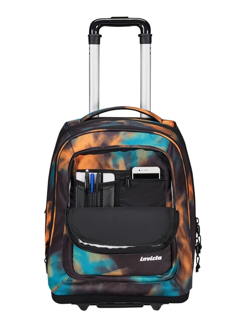 BUMP FANTASY 2-Rad-Trolley-Rucksack rauchiges Orange - Rucks&auml;cke mit Trolleyfunktion