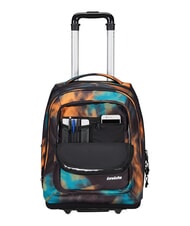 INVICTA BUMP FANTASY 2-Rad-Trolley-Rucksack rauchiges Orange - Rucks&auml;cke mit Trolleyfunktion - 6