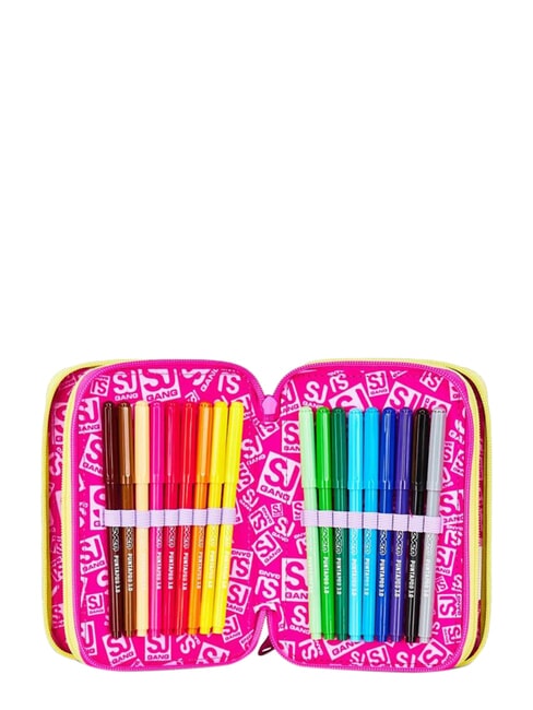 GAME-LED GIRL Federm&auml;ppchen mit 3 Rei&szlig;verschl&uuml;ssen rosa Puppe - Etuis und Zubeh&ouml;r
