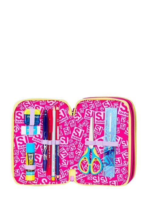 GAME-LED GIRL Federm&auml;ppchen mit 3 Rei&szlig;verschl&uuml;ssen rosa Puppe - Etuis und Zubeh&ouml;r