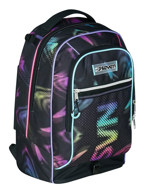 OPTICAL SHADE GIRL 3-r&auml;driger Trolley-Rucksack, abnehmbar Schwarz - Rucks&auml;cke mit Trolleyfunktion