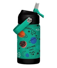 SJGANG SJ Wasserflasche mit geformtem Verschluss fluo / gr&uuml;n - Thermosflaschen - 2