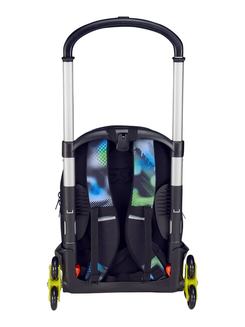 WRITE DOWN 3-r&auml;driger Trolley-Rucksack, abnehmbar Metall - Rucks&auml;cke mit Trolleyfunktion