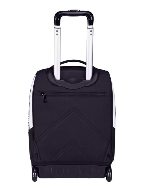 MAGIC GOAL Juventus Trolley-Rucksack, 2 R&auml;der, fest STREIFEN SCHWARZ / WEISS - Rucks&auml;cke mit Trolleyfunktion