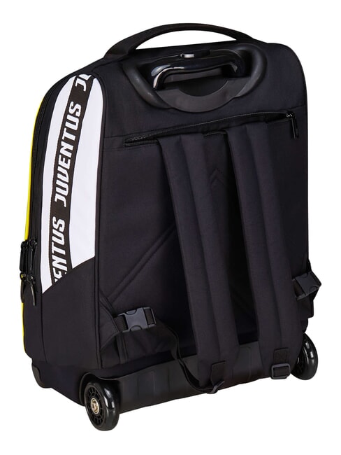 MAGIC GOAL Juventus Trolley-Rucksack, 2 R&auml;der, fest STREIFEN SCHWARZ / WEISS - Rucks&auml;cke mit Trolleyfunktion