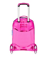 SJGANG TINYPATCH GIRL 3-r&auml;driger Trolley-Rucksack, abnehmbar SCHWARZ GESTREIFTER WALD - Rucks&auml;cke mit Trolleyfunktion - 6