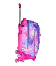 SJGANG TINYPATCH GIRL 3-r&auml;driger Trolley-Rucksack, abnehmbar - Rucks&auml;cke mit Trolleyfunktion