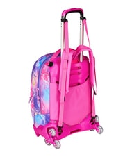 SJGANG TINYPATCH GIRL 3-r&auml;driger Trolley-Rucksack, abnehmbar SCHWARZ GESTREIFTER WALD - Rucks&auml;cke mit Trolleyfunktion - 8