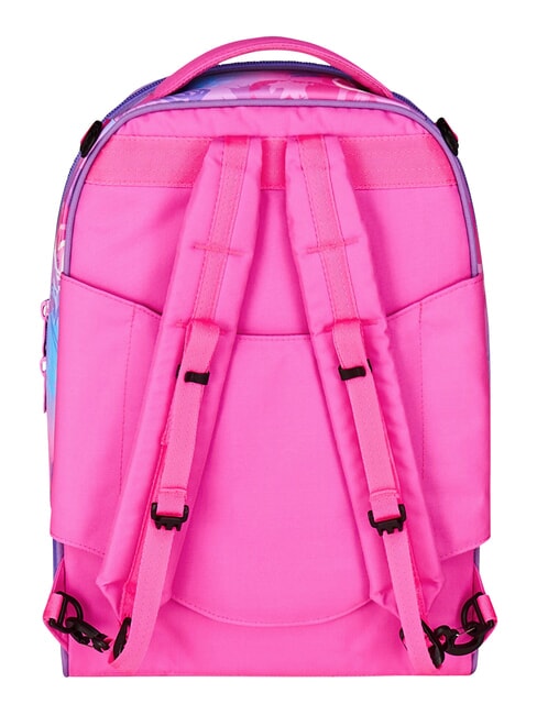 TINYPATCH GIRL 3-r&auml;driger Trolley-Rucksack, abnehmbar SCHWARZ GESTREIFTER WALD - Rucks&auml;cke mit Trolleyfunktion