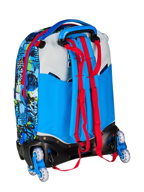 FANTASYS BOY 3-r&auml;driger Trolley-Rucksack, abnehmbar KIEFERNNADEL - Rucks&auml;cke mit Trolleyfunktion