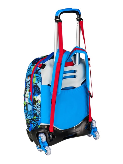 FANTASYS BOY 3-r&auml;driger Trolley-Rucksack, abnehmbar KIEFERNNADEL - Rucks&auml;cke mit Trolleyfunktion